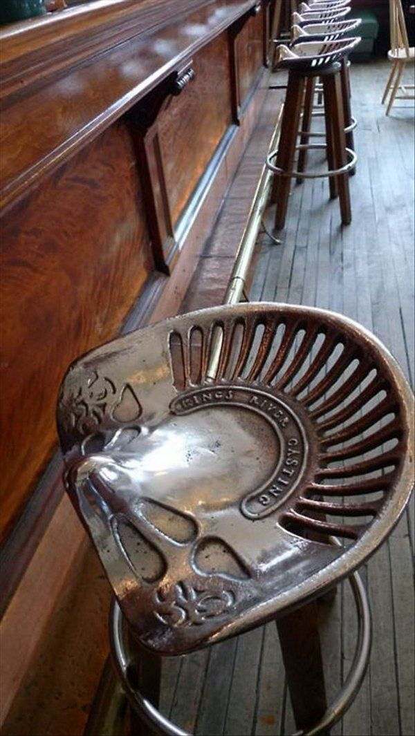 awesome tractor seat bar stools vintage ideas industrial home decor ideas