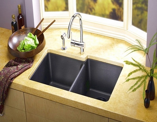 composite-granite sinks modern kitchen sink design ideas 