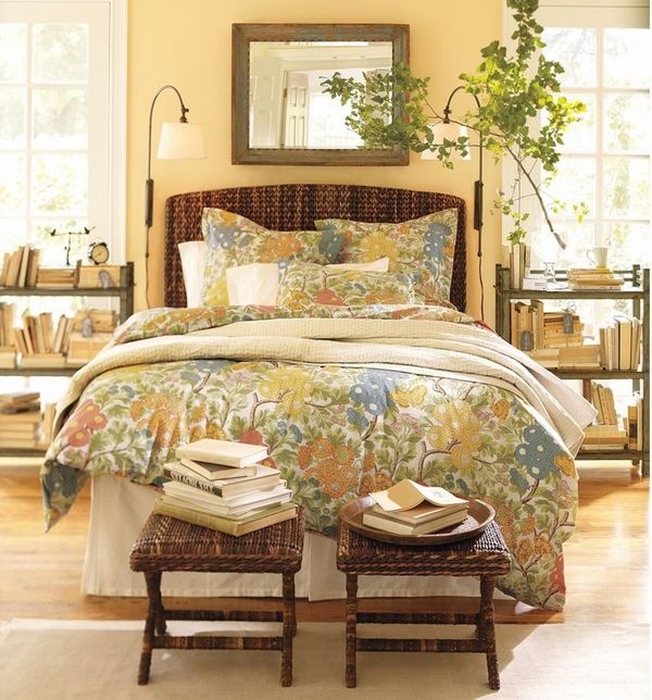 eco-friendly-bedroom-furniture-seagrass- headboard-ideas-stylish