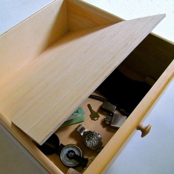 false bottom drawer ideas