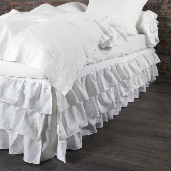white bedding set bedroom design ideas
