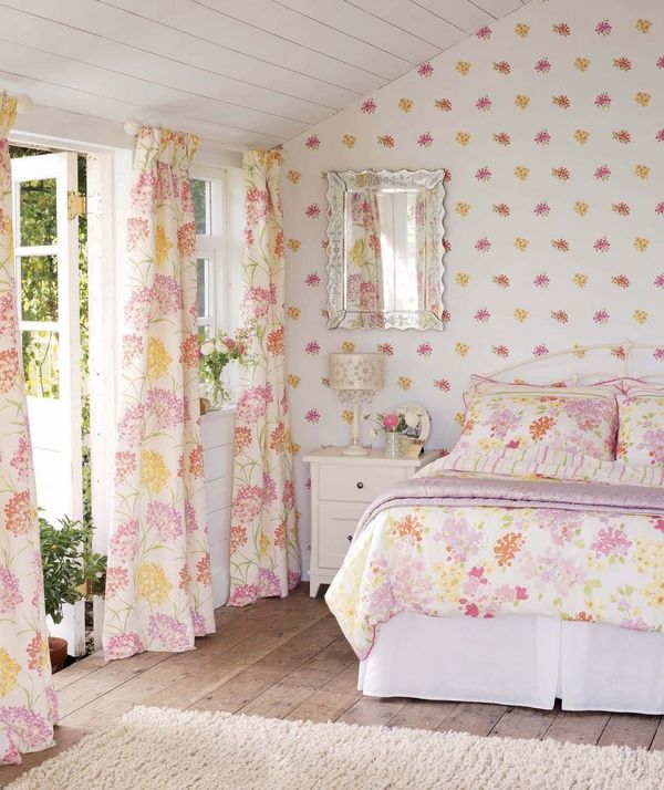 laura ashley designs bedroom decorating ideas accent wall ideas