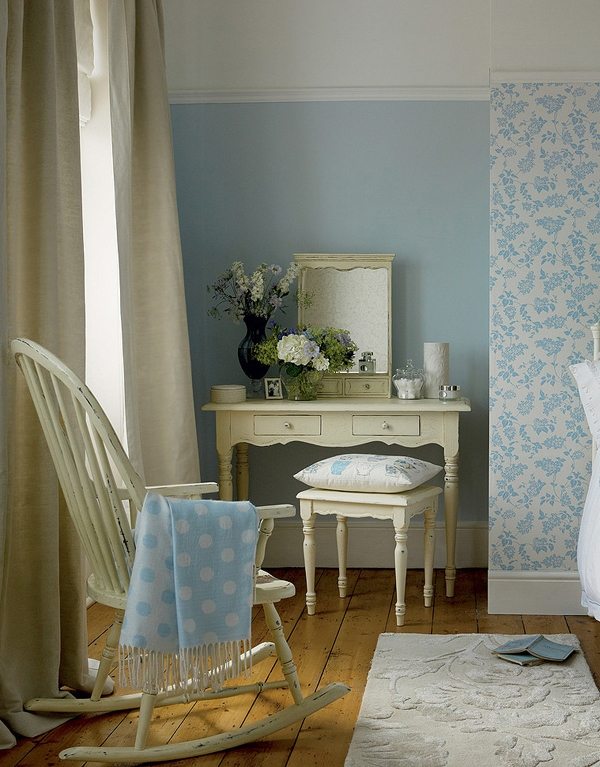 color chart shabby chic decorating ideas
