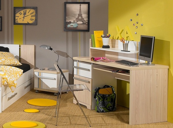 Modern teen desk ideas – teen bedroom furniture and room ...