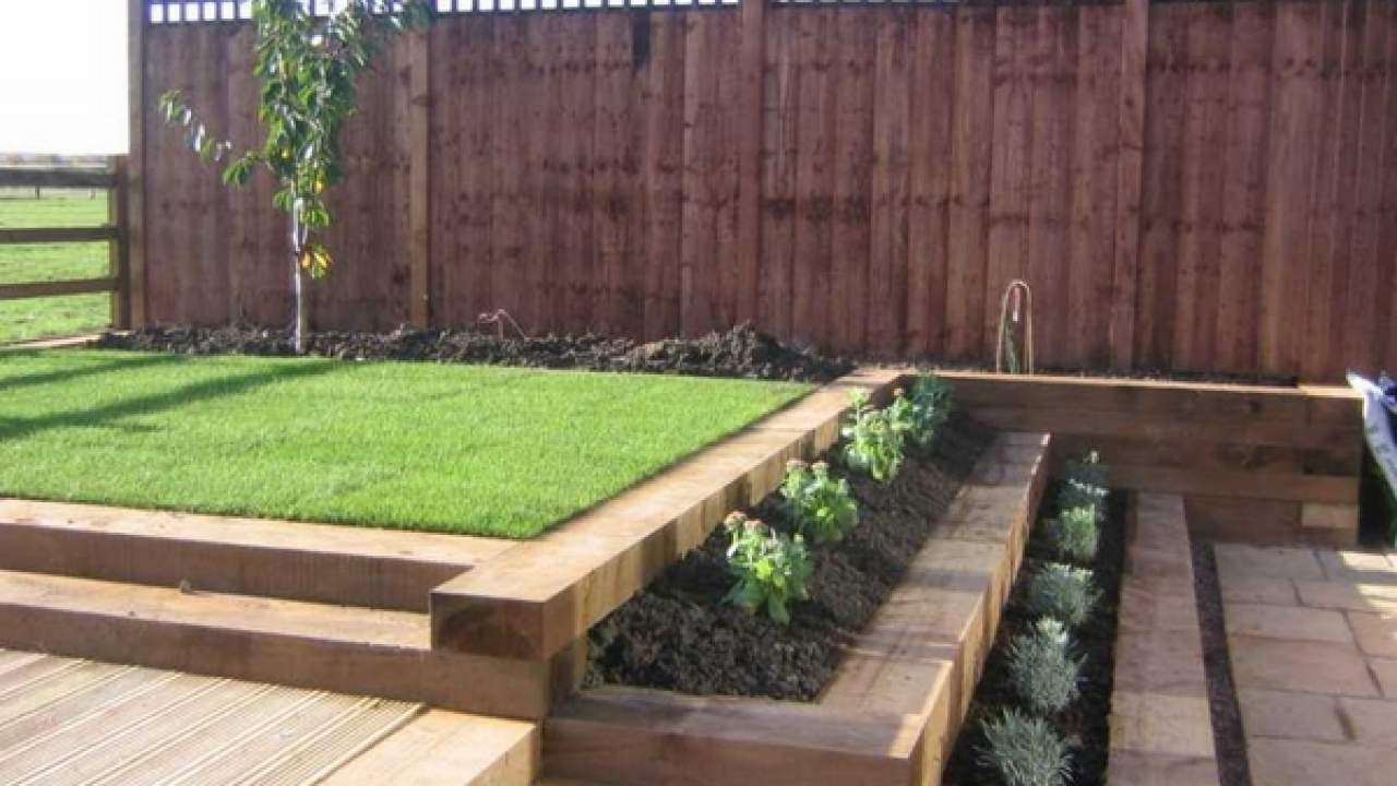 Wooden garden sleepers – Yes or no to railway sleepers in the