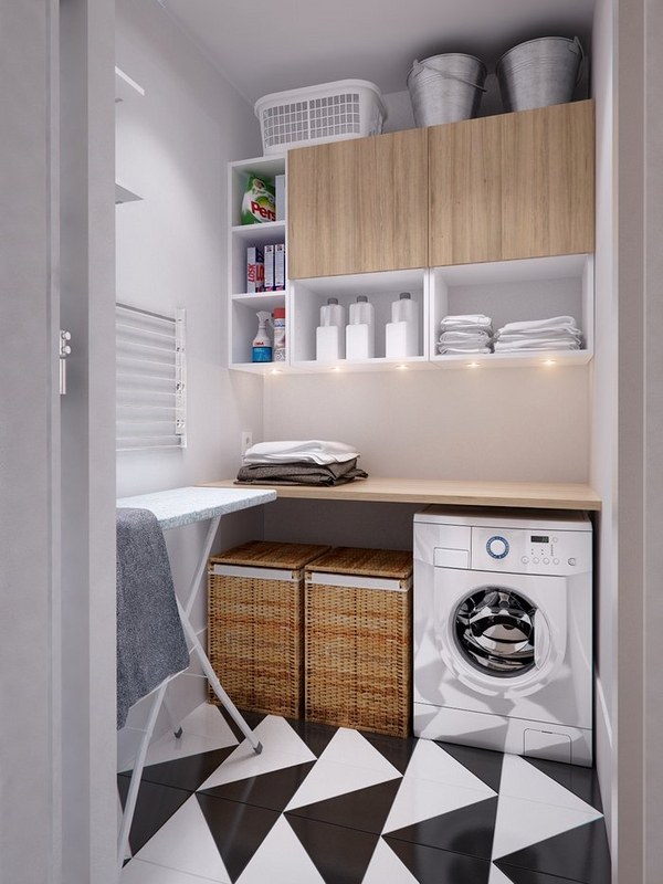 small-laundry-room-design-ideas-laundry-room-cabinets-shelves-ironing-board