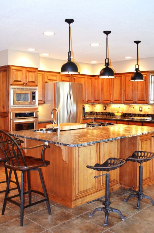 armhouse kitchen ideas oak kitchen cabinets