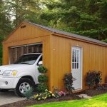 wooden-garage-house-exterior-design-landscaping-ideas