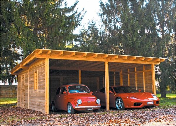 The advantages of wooden garages - why choose wood as ...