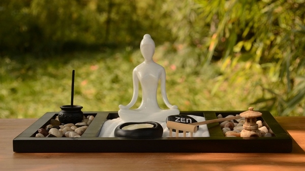 DIY tabletop zen garden ideas japanese mini garden 