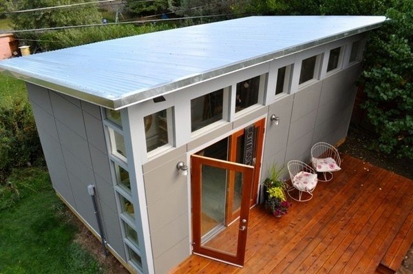 Modern shed ideas shed design wooden deck 
