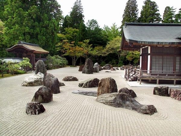 Zen garden design ideas Japanese gardens rock 