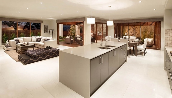 contemporary home design minimalist kitchen