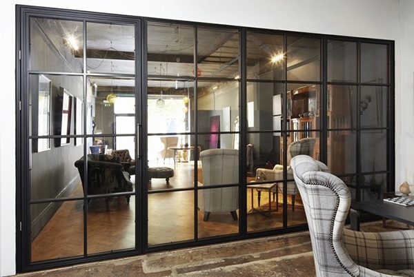 partition wall industrial style interior design ideas loft apartment