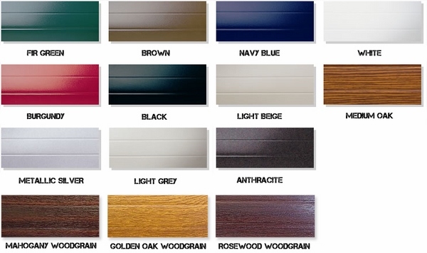roller door colours finishes how to choose garage door pros and cons 