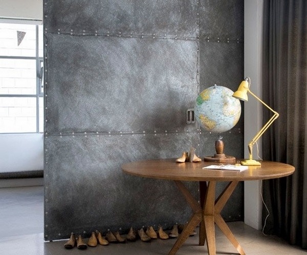 sliding-door-room-dividers-industrial-doors-home-interior-ideas