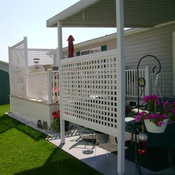 wooden lattice fence screen patio privacy outdoor privacy screen 