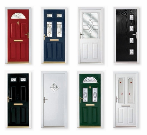 Composite doors design color custom ideas
