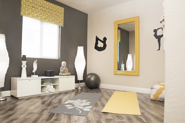 Yoga studio design ideas wall colors flooring decoration tips