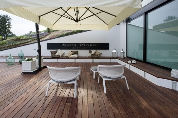 balcony design ipe decking outdoor furniture sunshade ideas