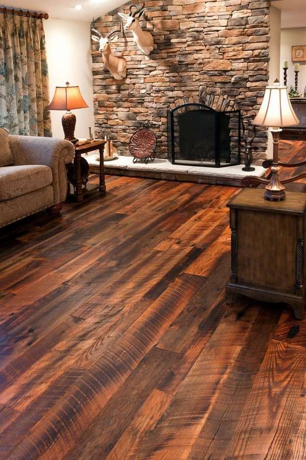 barn wood floor reclaimed wood flooring ideas elegant living room 