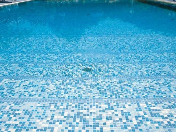 classic pool design mosaic design