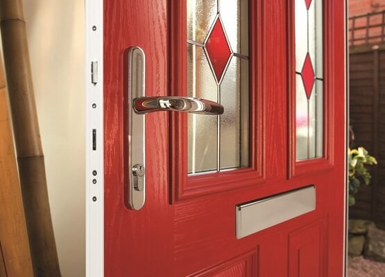 composite-front-door-decorative-glass-modern-front-door-ideas