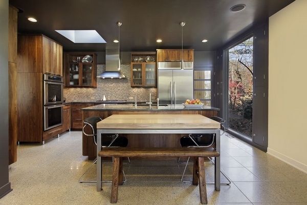 custom kitchen design ideas contemporary wood
