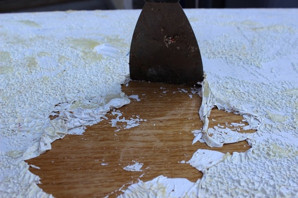 paint stripping wooden doors