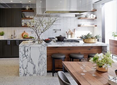 dream-kitchen-design-ideas-modern-kitchen-black-cabinets-marble-kitchen-island