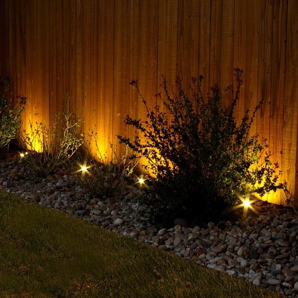 garden fence decorative lighting outdoor lighting ideas 