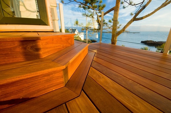 beach house decking options solid wood patio deck
