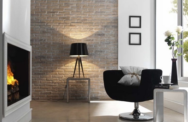 modern home decorating ideas coverings brick
