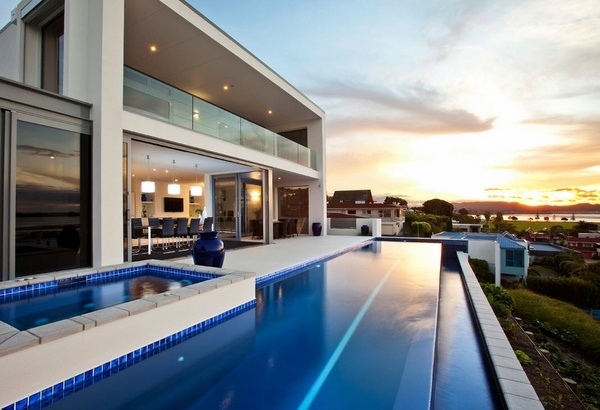 most beautiful backyard pools infinity modern