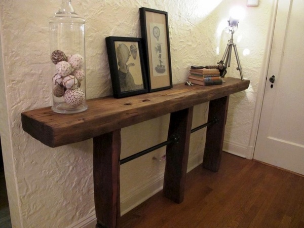 console table DIY furniture
