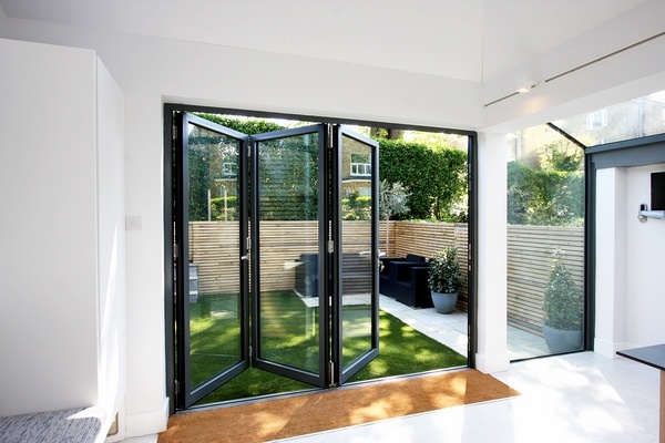 schuco bifold doors contemporary home design patio ideas 
