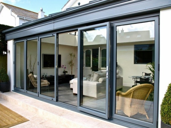 schuco bifold doors sliding folding aluminum frame