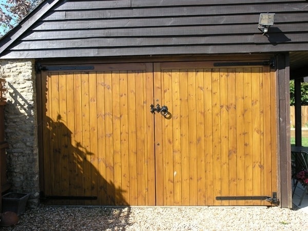wood hinged doors