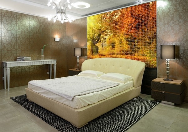 coverings mosaic tile covering bedroom accent bedroom decor