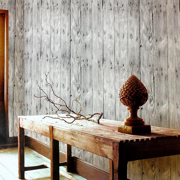 wall coverings wood planks decorating ideas 