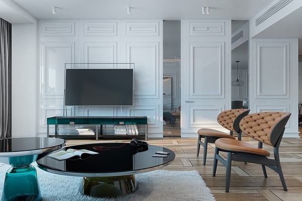 wall molding ideas modern living room furniture 