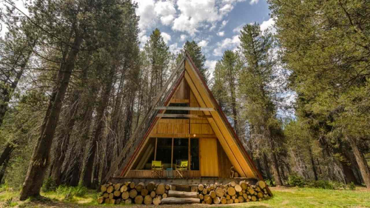 A Frame Cabin Design Modern Tiny House Ideas