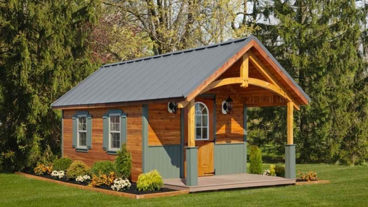 Amish Cabins Design Ideas A Simple Log Cabin For A Great Relax