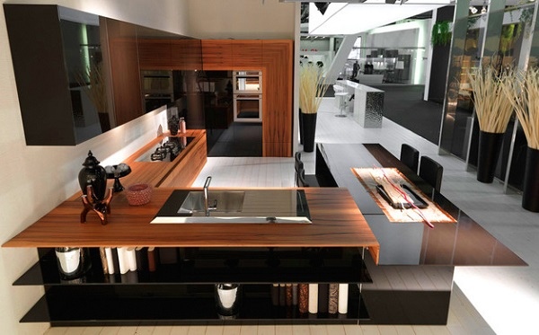 Modern kitchen design asian inspired interior ideas neutral colors