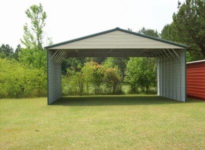 RV-carports-and-shelters-triple-carport-metal-RV-carports