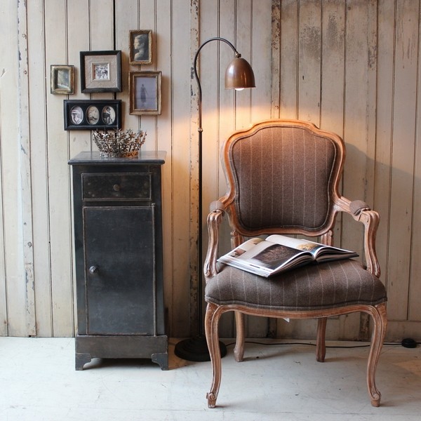 Vintage lighting ideas reading corner floor lamp industrial style 