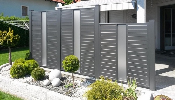 aluminum fencing ideas modern fence panels 