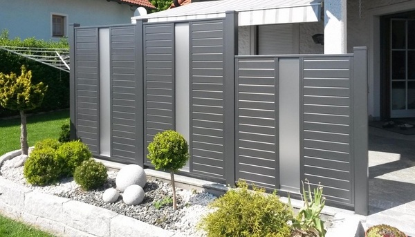 aluminum fencing ideas modern aluminum fence panels patio privacy ideas