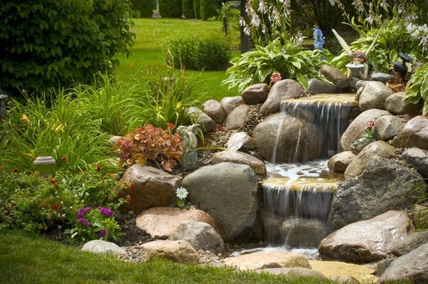 amazing waterfall ideas garden water feature 