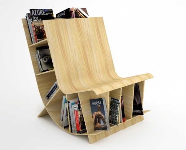  ideas cretive book rack-design-bookseat